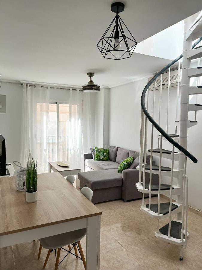 Apartament Atico Duplex Con Vista Mar Y Terraza Privada A 200M De La Playa Hasta 6 Personas Garrucha Zewnętrze zdjęcie